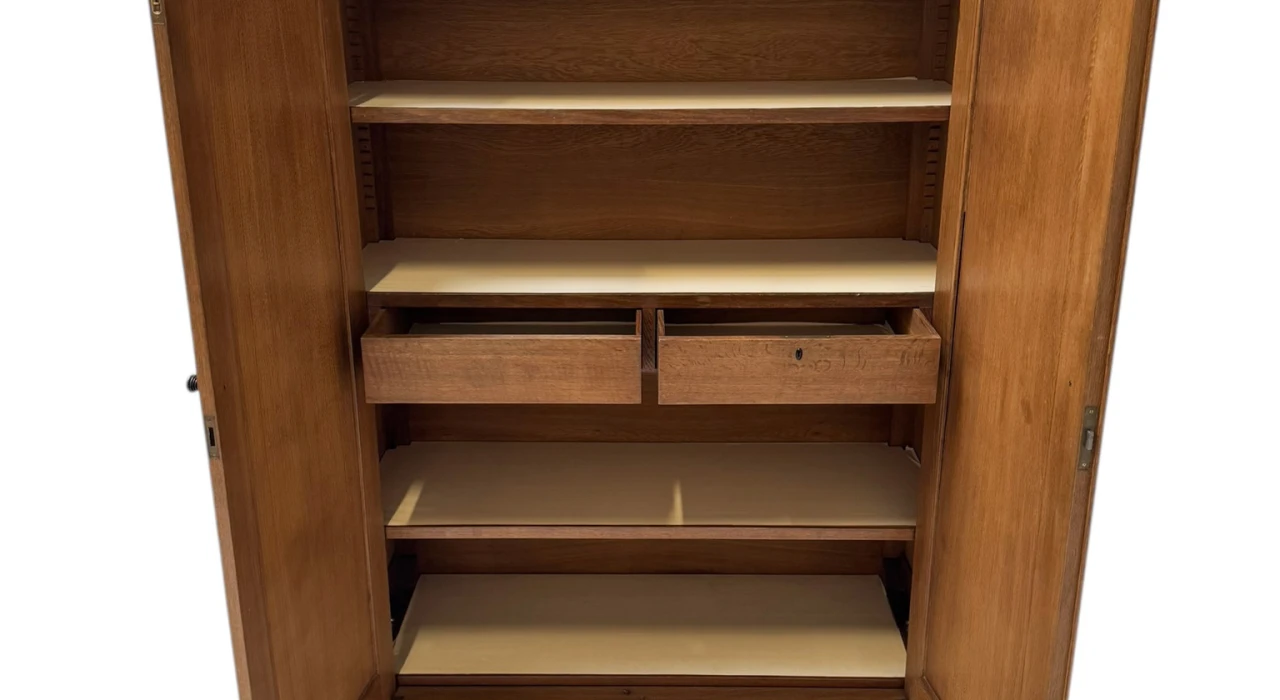 Art Deco Amsterdamse School Armoire by Hildo Krop for Gebroeders Monsieur